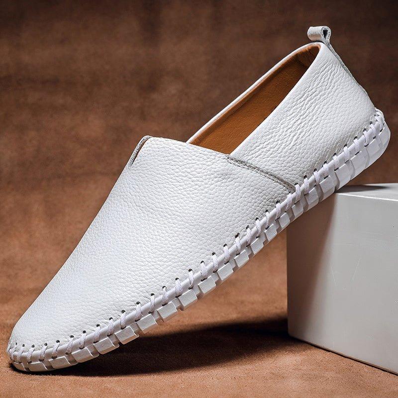 Jack Washington Minimal Genuine Leather Loafers - Infinityloyal