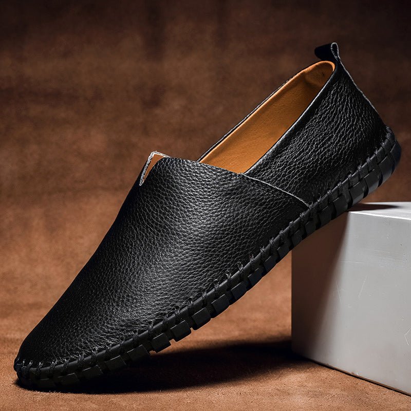 Jack Washington Minimal Genuine Leather Loafers - Infinityloyal