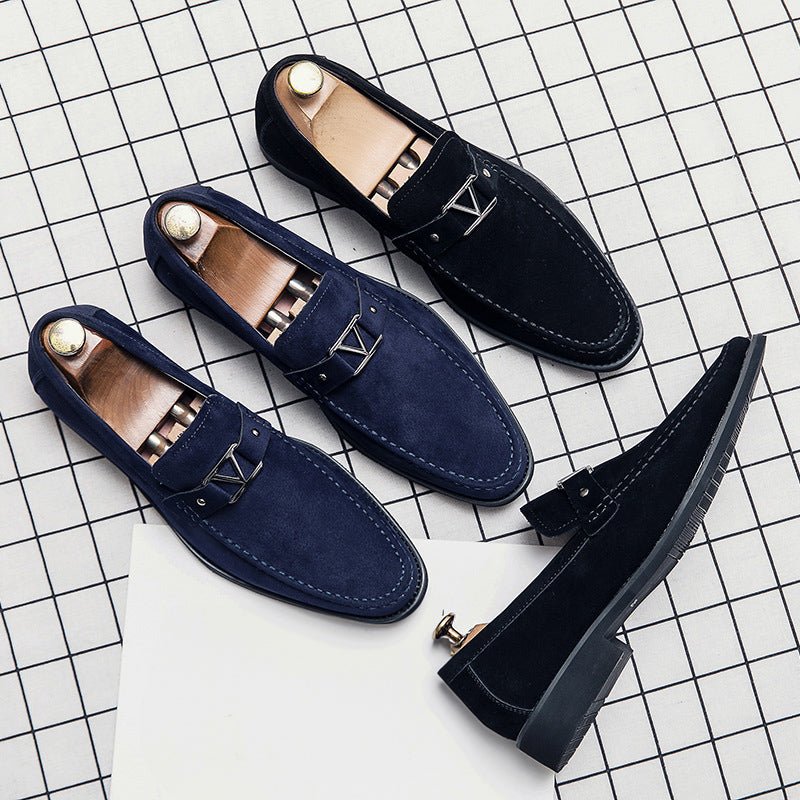 Jack Washington Monza Suede Loafers - Infinityloyal