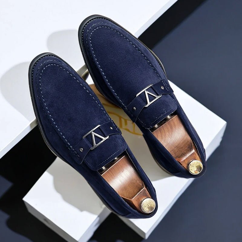 Jack Washington Monza Suede Loafers - Infinityloyal