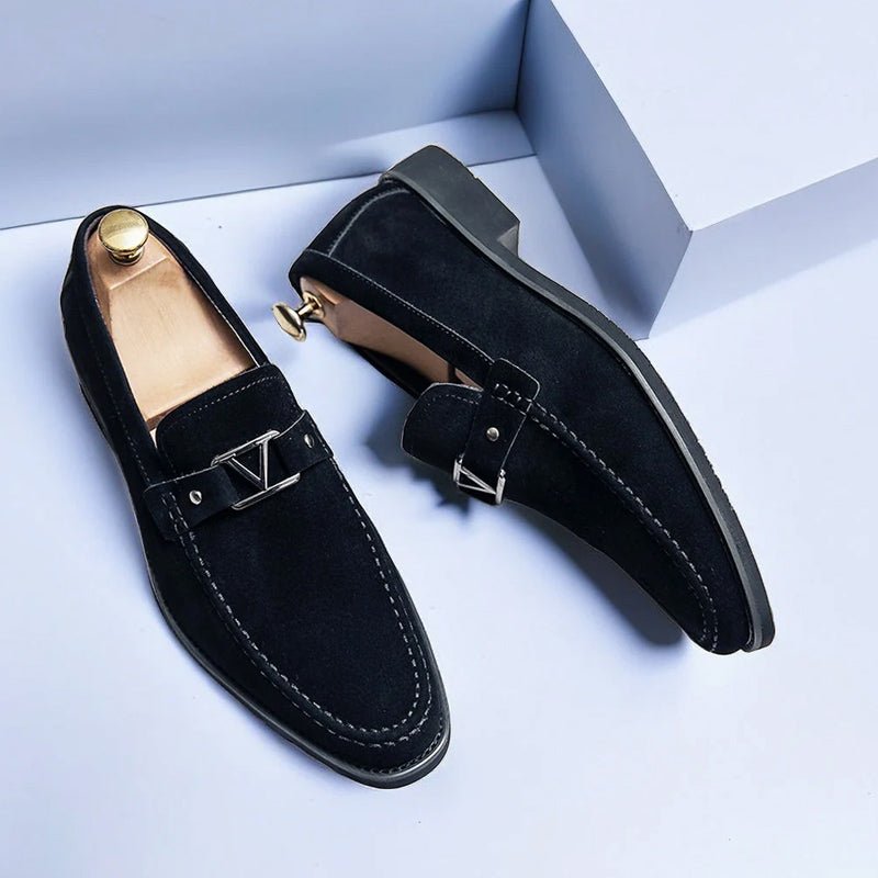 Jack Washington Monza Suede Loafers - Infinityloyal