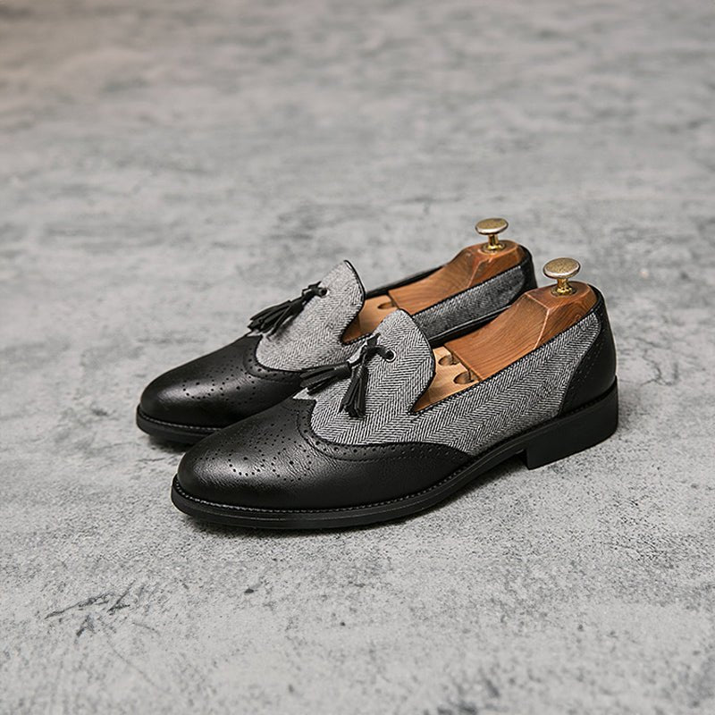 Jack Washington Retro Loafers - Infinityloyal