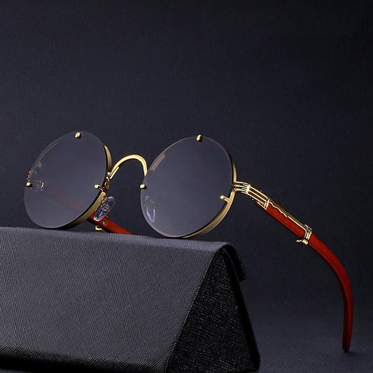 Jack Washington Retro Round Sunglasses - Infinityloyal