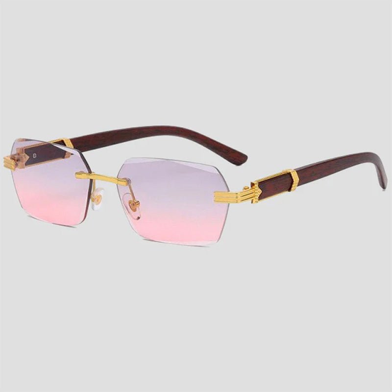Jack Washington Rimless Gradient Sunglasses - Infinityloyal