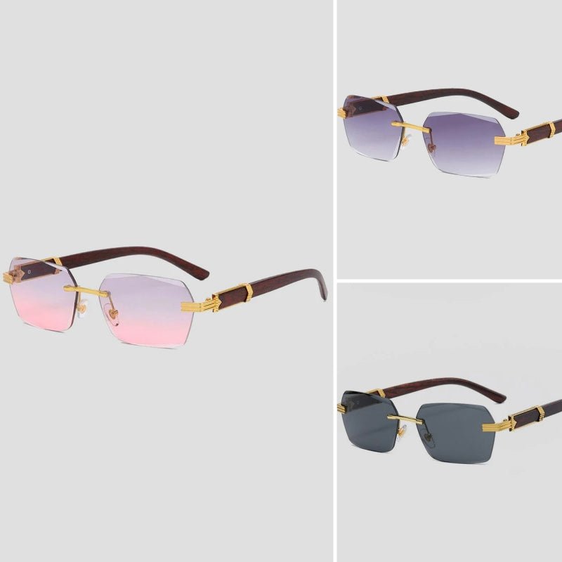 Jack Washington Rimless Gradient Sunglasses - Infinityloyal