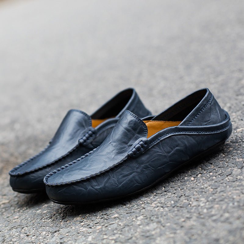 Jack Washington Rome Leather Loafers - Infinityloyal