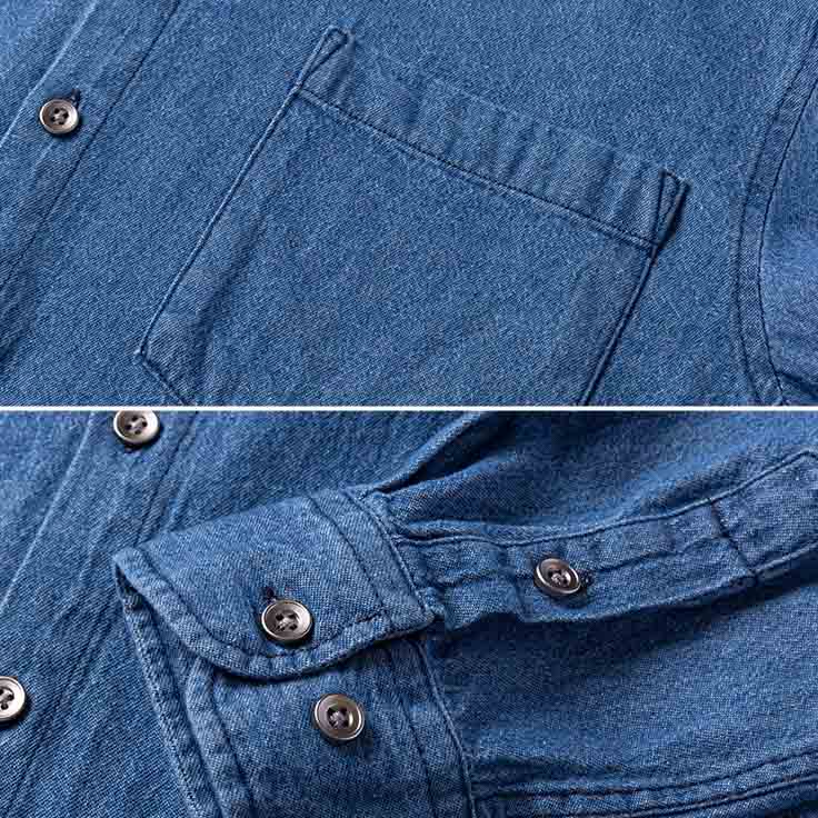Jack Washington Sheriff Denim Shirt - Infinityloyal