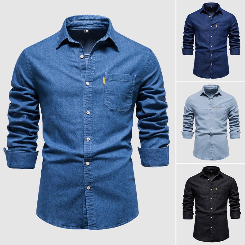 Jack Washington Signature Denim Shirt - Infinityloyal