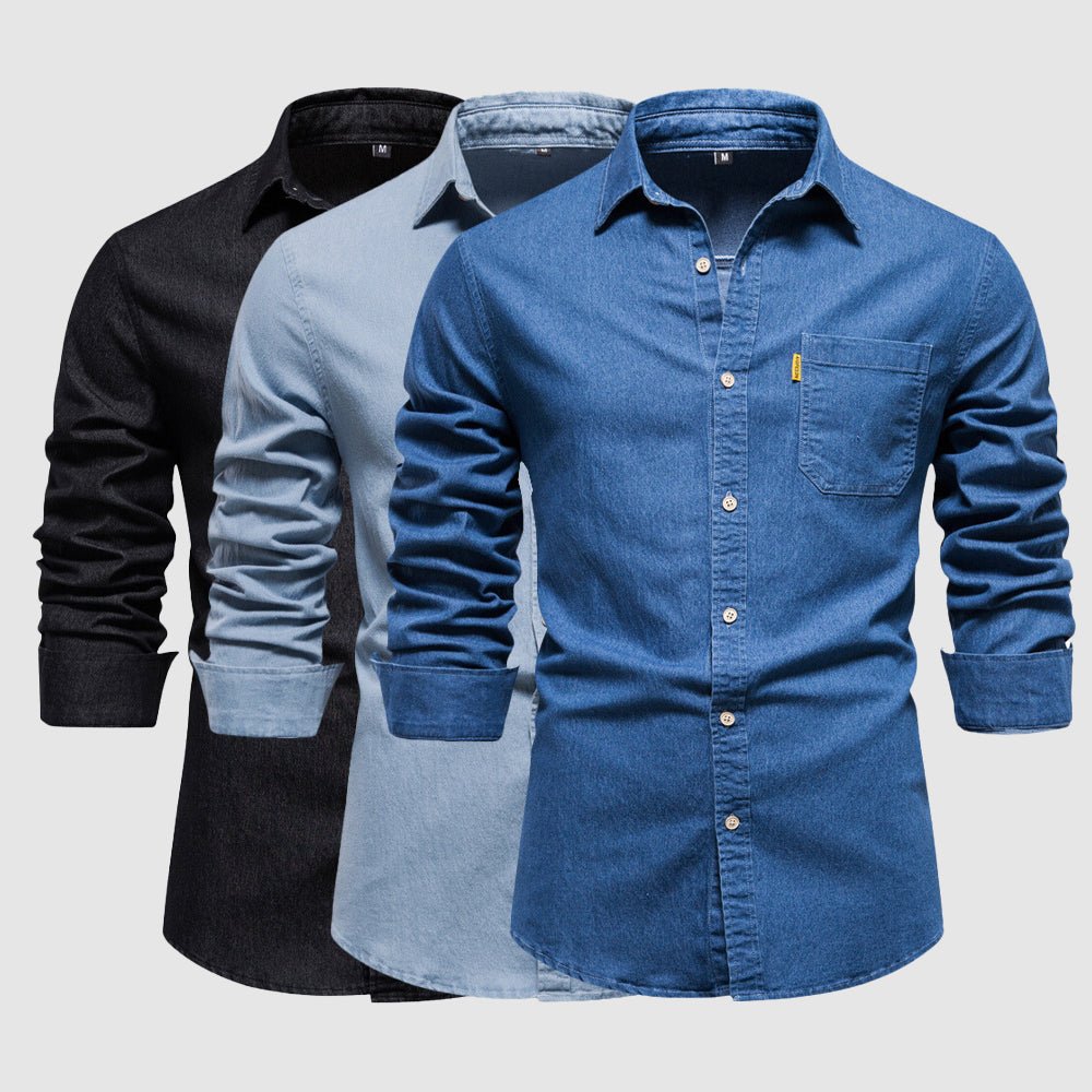 Jack Washington Signature Denim Shirt - Infinityloyal