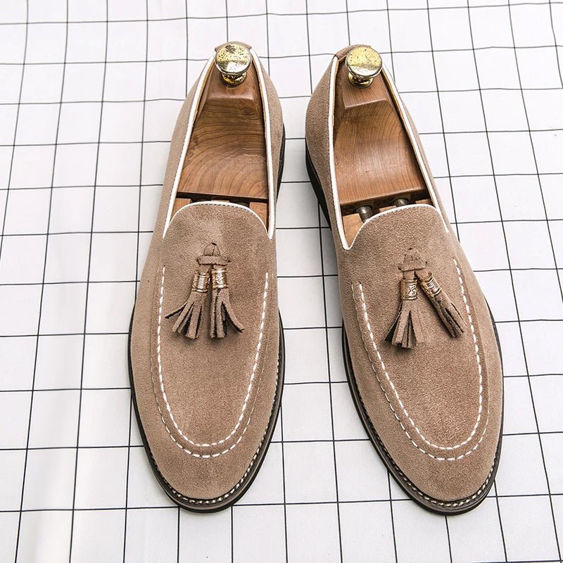 Jack Washington Sovereign Suede Loafers - Infinityloyal