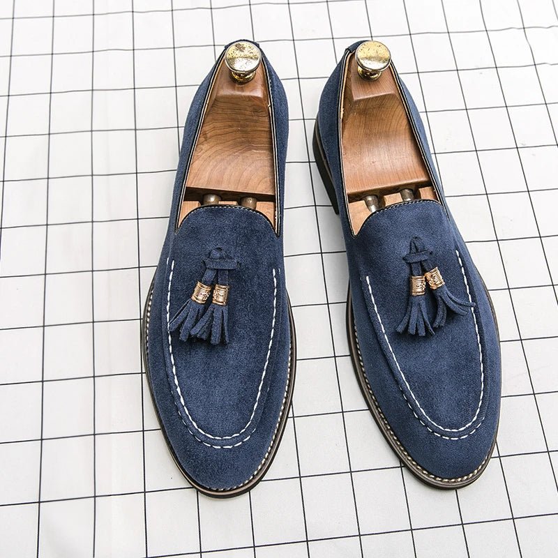 Jack Washington Sovereign Suede Loafers - Infinityloyal