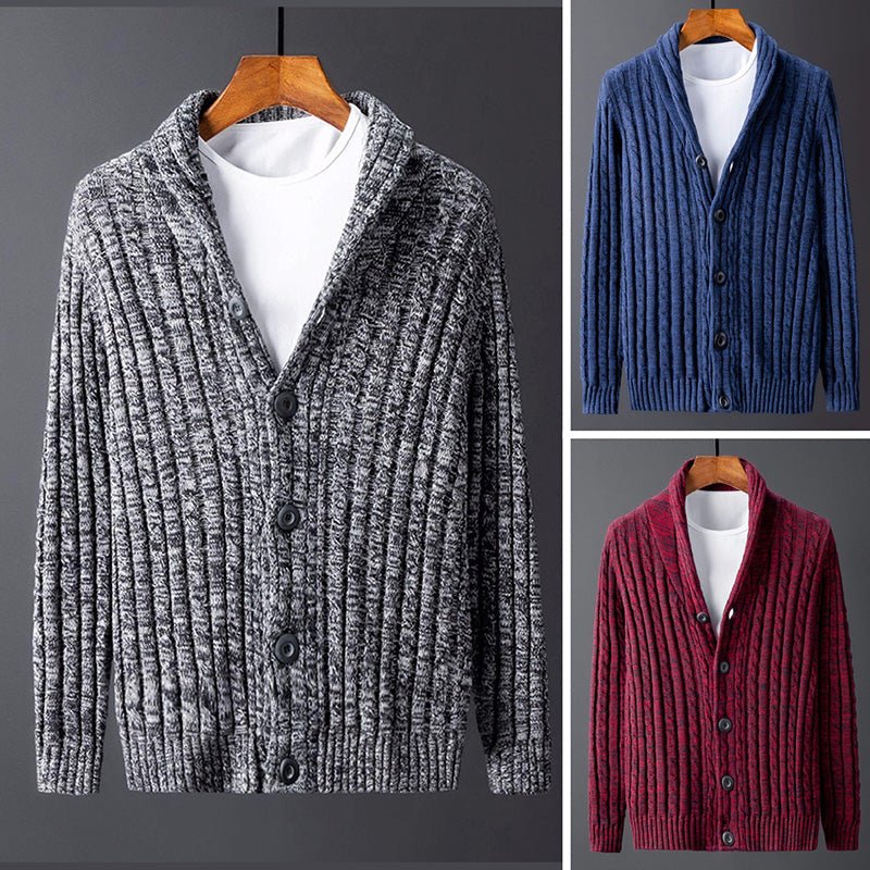 Jack Washington Striped Knitted Cardigan - Infinityloyal