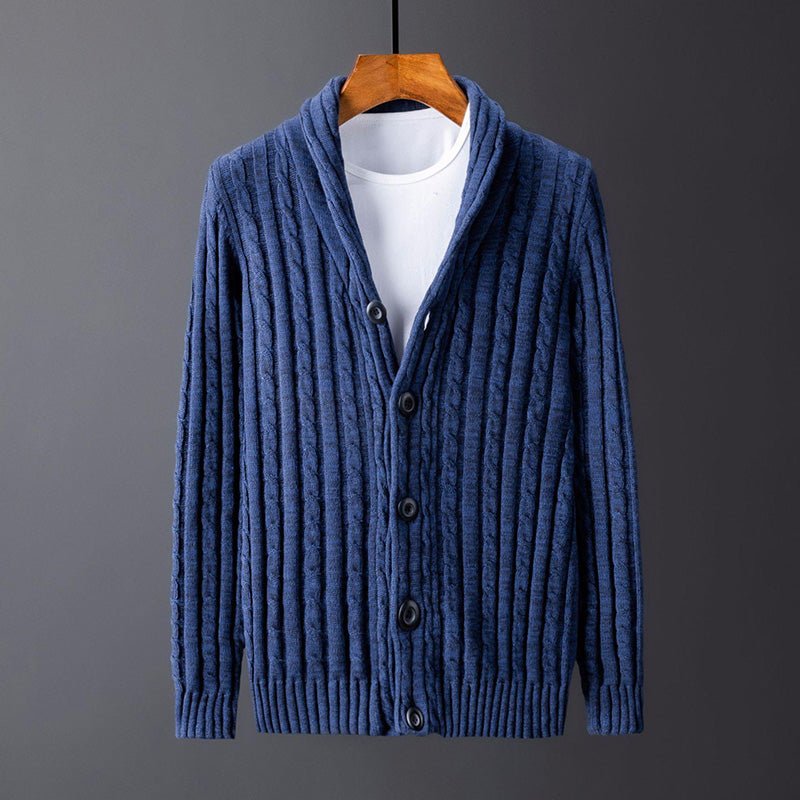 Jack Washington Striped Knitted Cardigan - Infinityloyal