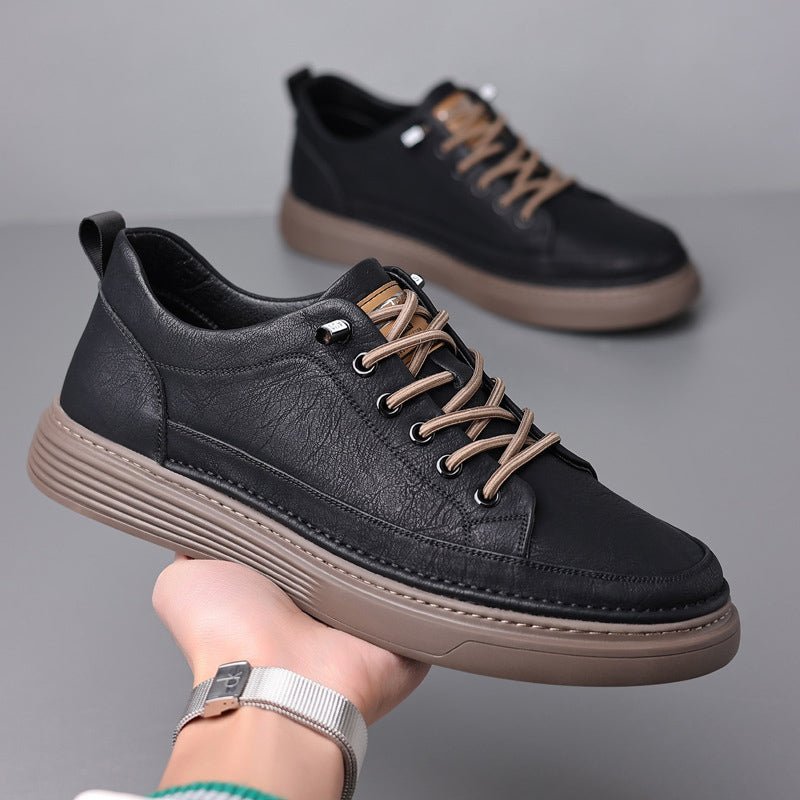 Jack Washington Urban Leather Sneakers - Infinityloyal