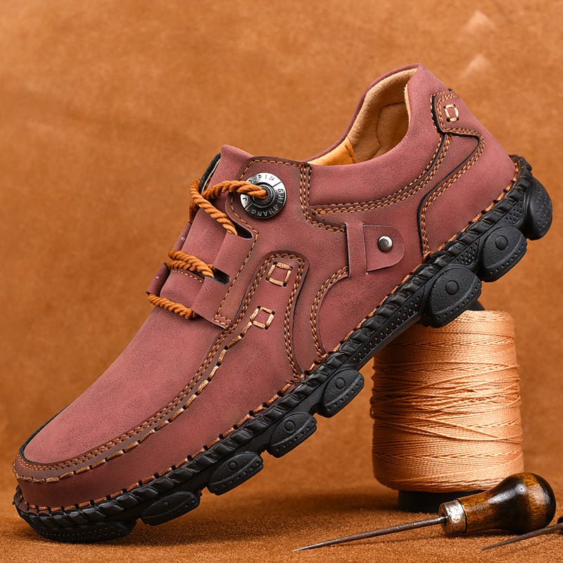 Jack Washington Wanderer Leather Shoes - Infinityloyal