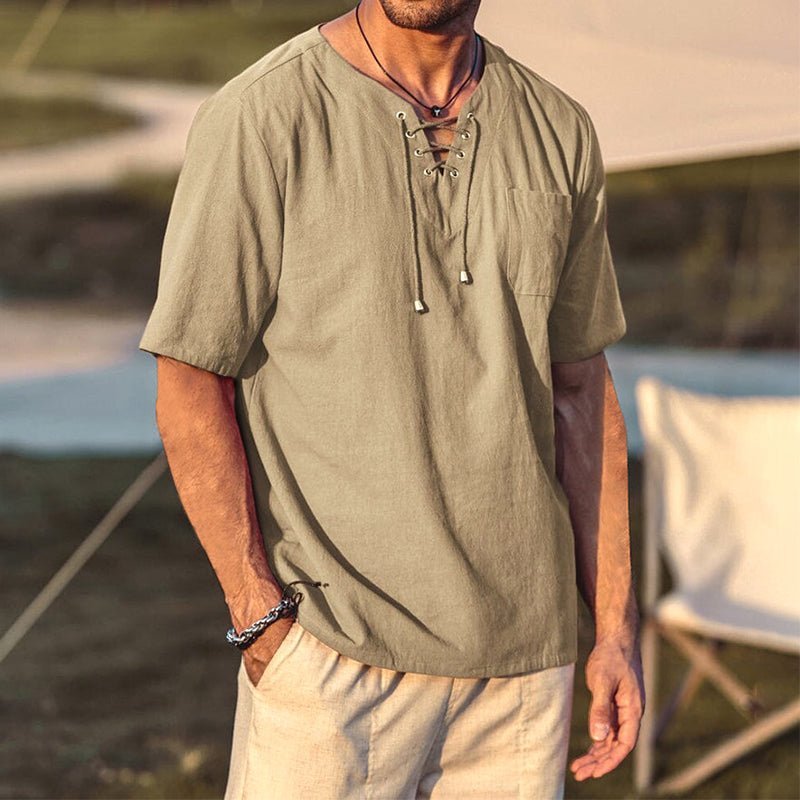 James Premium Henley Shirt - Infinityloyal