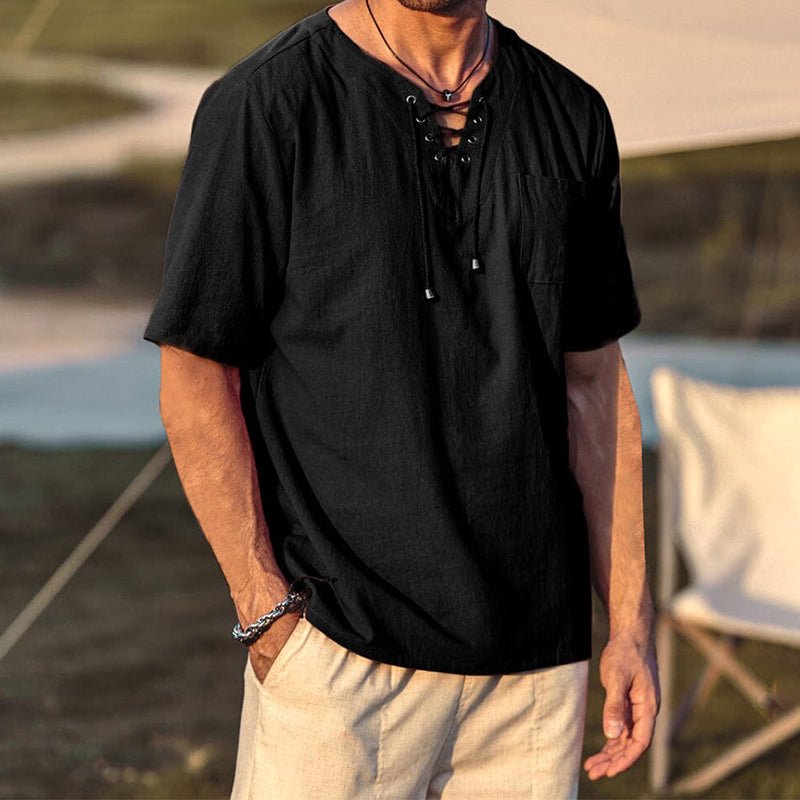 James Premium Henley Shirt - Infinityloyal