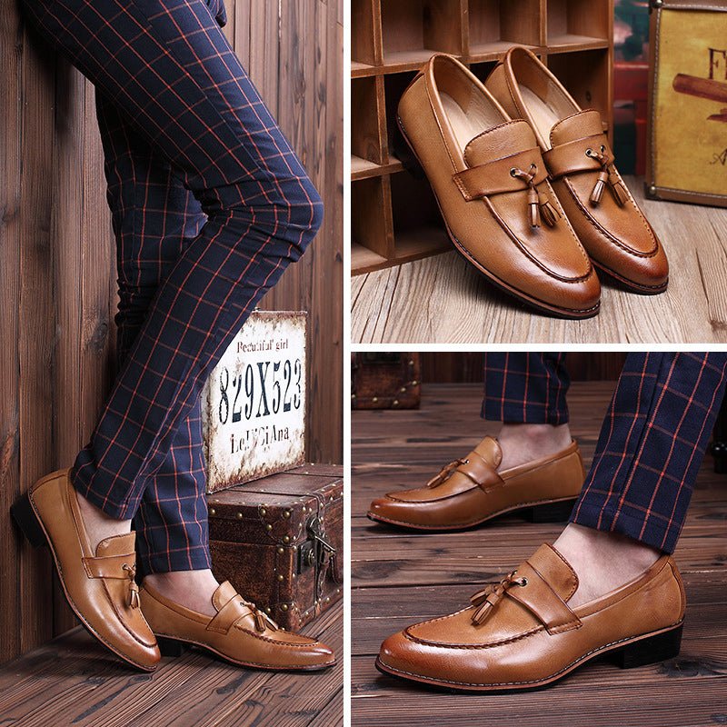 James Scott Classy Tassel Loafers - Infinityloyal