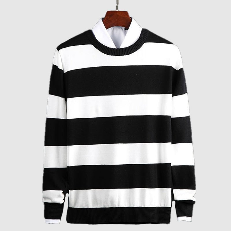 James Scott Essential Striped Sweater - Infinityloyal