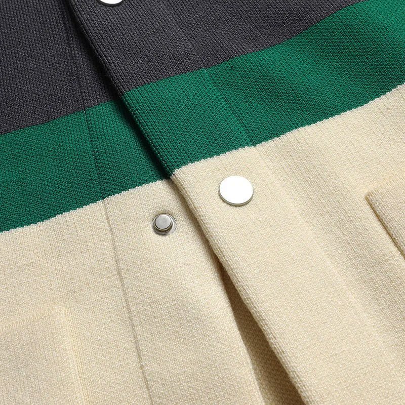 James Scott Jacquard Knitted Cardigan - Infinityloyal