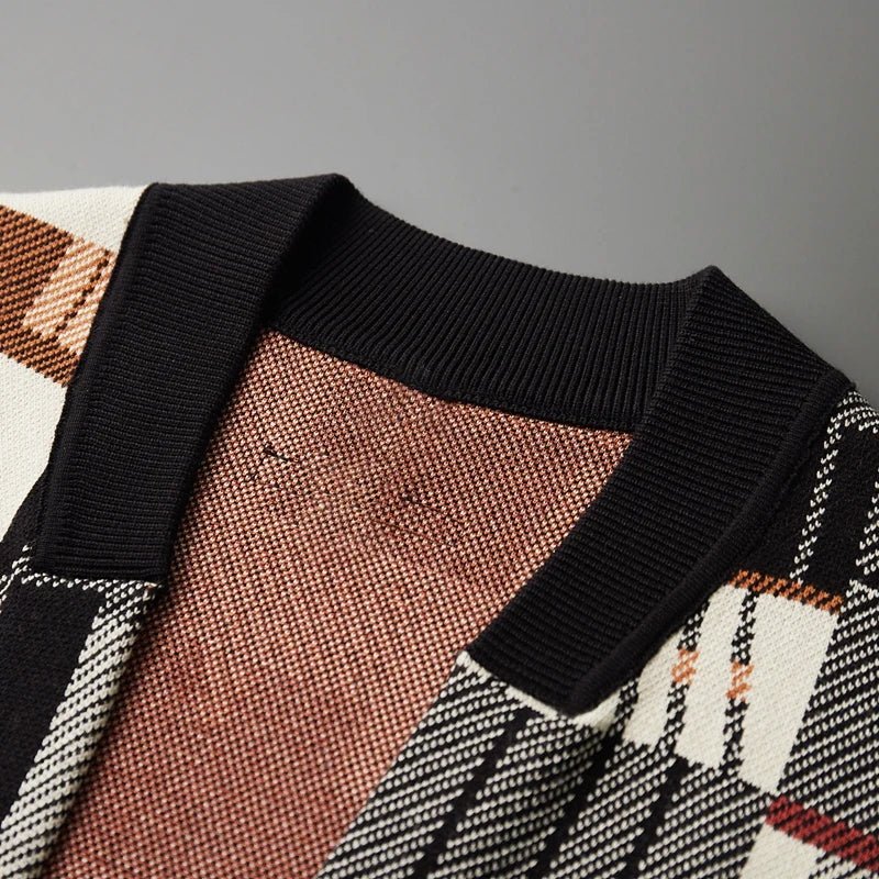 James Scott Mosaic Metropolis Cardigan - Infinityloyal