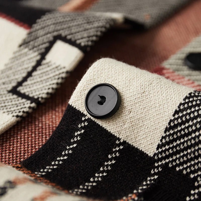 James Scott Mosaic Metropolis Cardigan - Infinityloyal