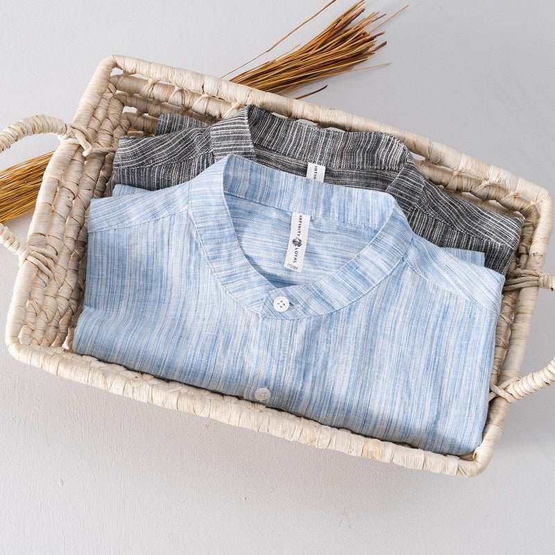 James Scott Provence Linen Shirt - Infinityloyal