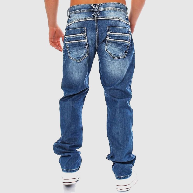 James Scott Retro Fade Denim Jeans - Infinityloyal