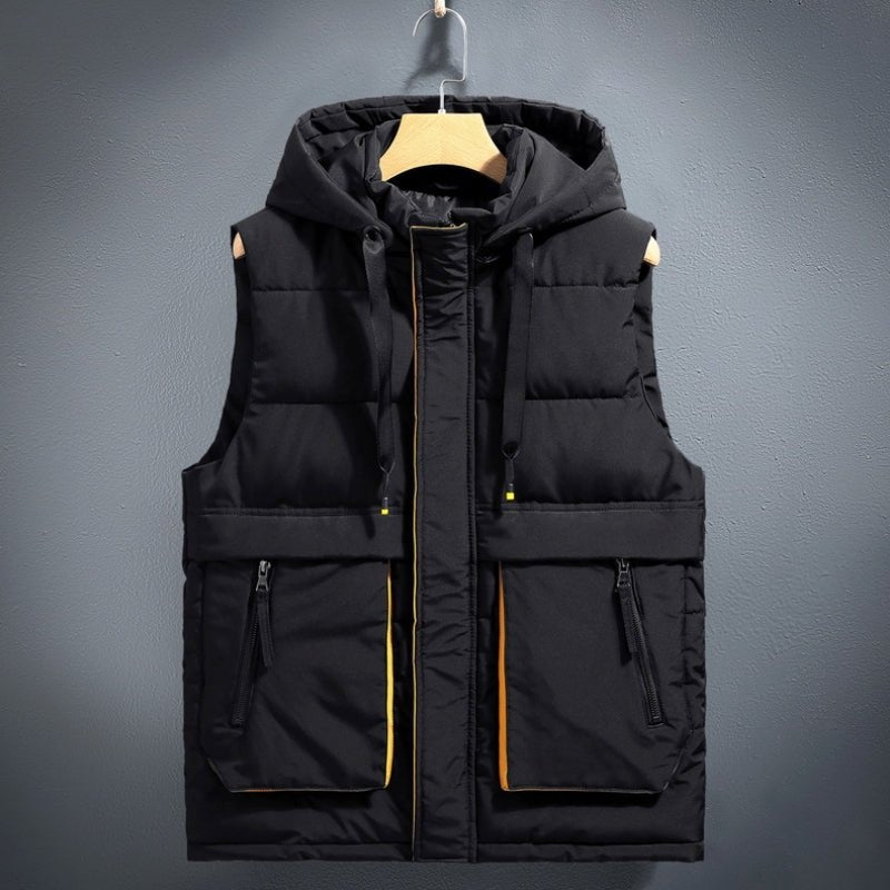 James Scott Sporty Hooded Vest - Infinityloyal