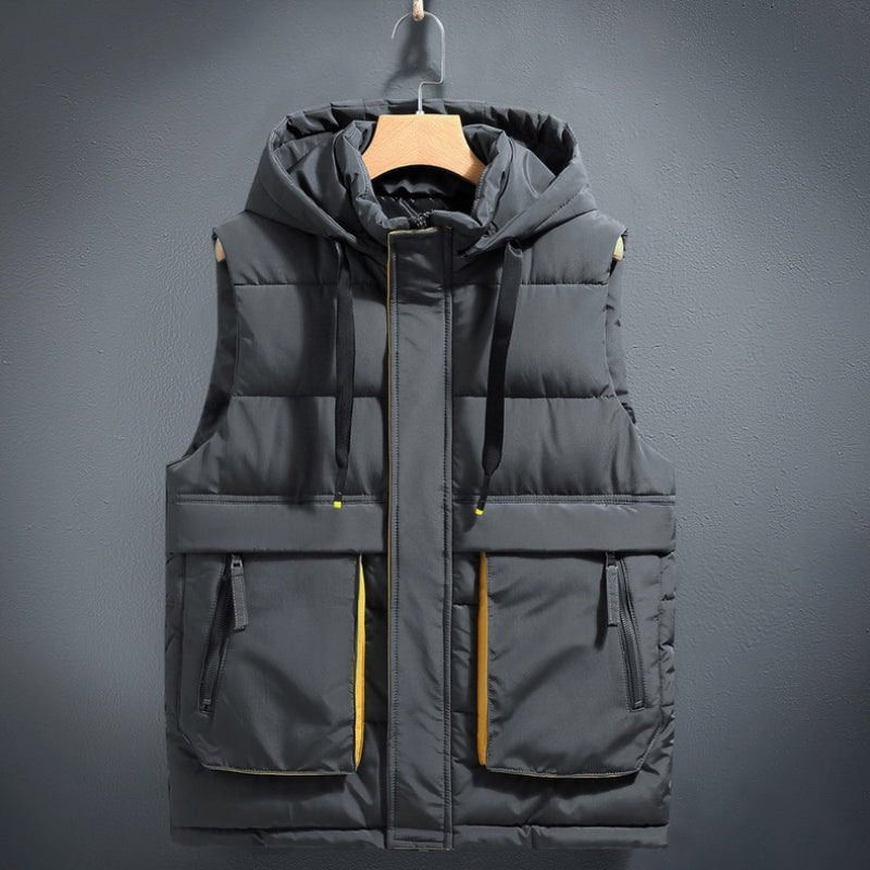 James Scott Sporty Hooded Vest - Infinityloyal