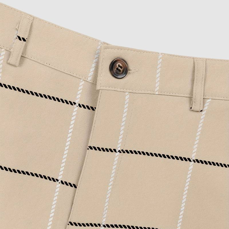 James Scott Striped Slim Fit Pants - Infinityloyal