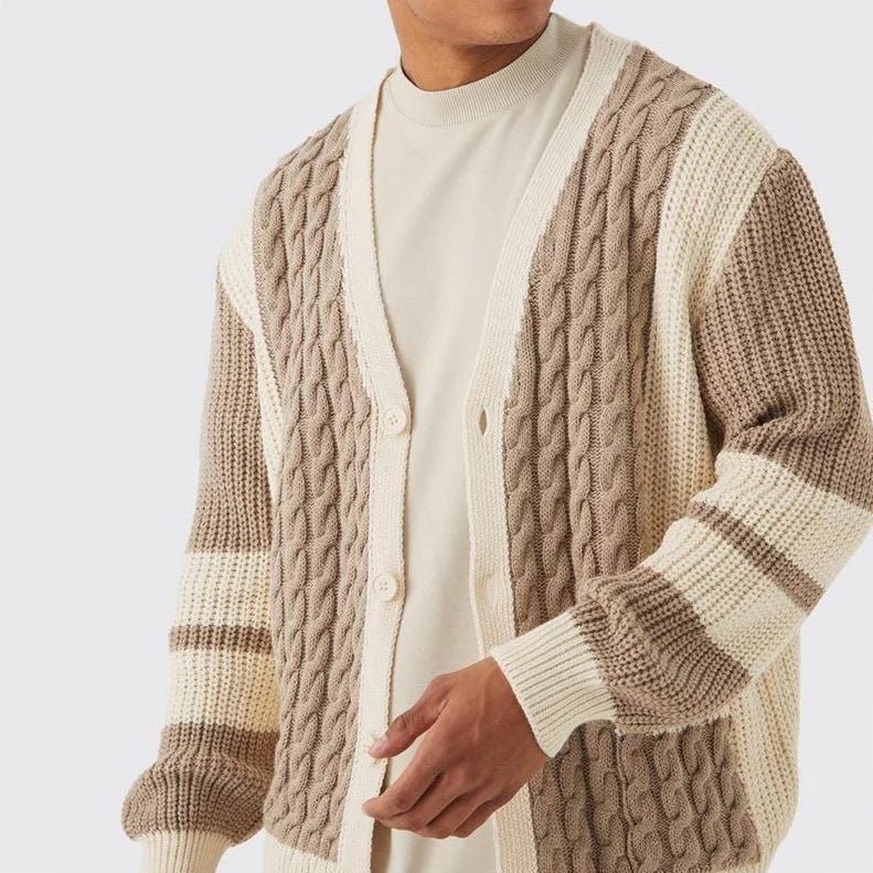James Scott Vintage Charm Knit Cardigan - Infinityloyal