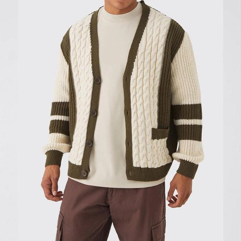 James Scott Vintage Charm Knit Cardigan - Infinityloyal