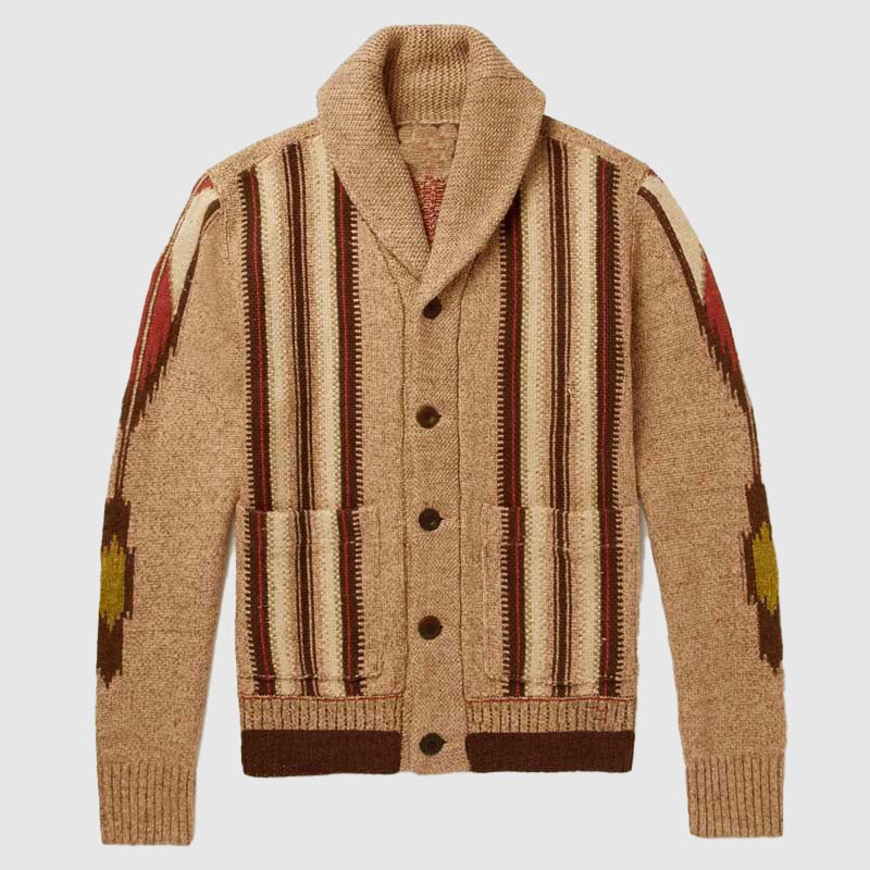 James Vintage Jacquard Cardigan - Infinityloyal