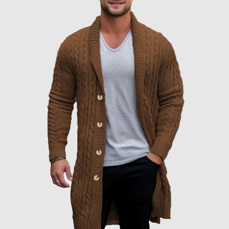 Jason Jacquard Cardigan - Infinityloyal