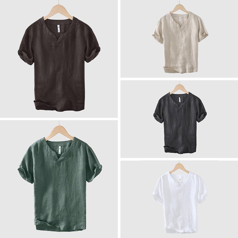 John Hampton Premium Linen Shirt - Infinityloyal