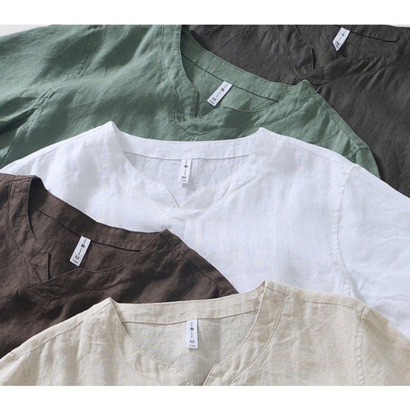 John Hampton Premium Linen Shirt - Infinityloyal