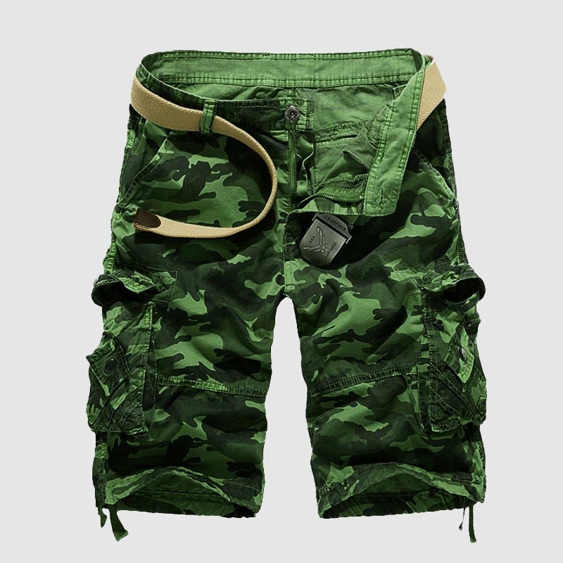 Lincoln Camouflage Cargo Shorts - Infinityloyal