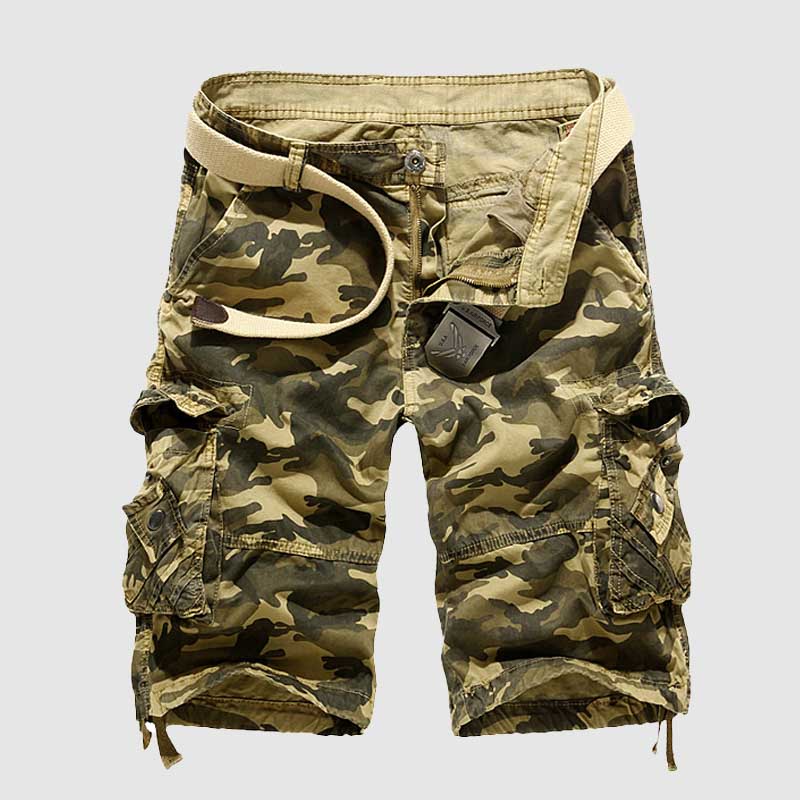 Lincoln Camouflage Cargo Shorts - Infinityloyal