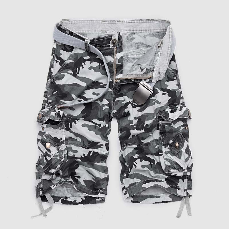 Lincoln Camouflage Cargo Shorts - Infinityloyal