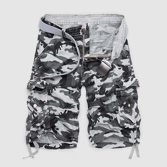 Lincoln Camouflage Cargo Shorts - Infinityloyal