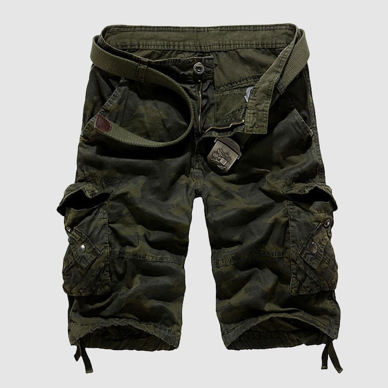 Lincoln Camouflage Cargo Shorts - Infinityloyal