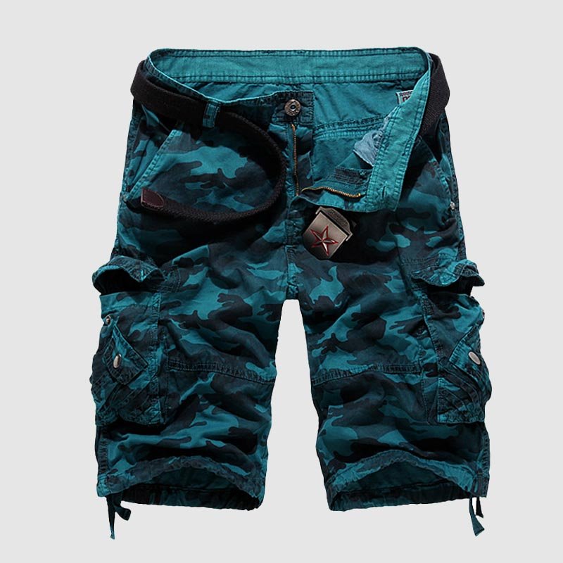 Lincoln Camouflage Cargo Shorts - Infinityloyal