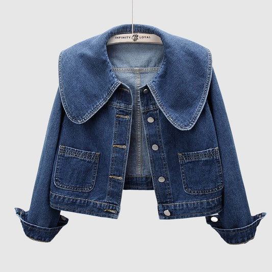 Lisa Maria Stylish Denim Jacket - Infinityloyal