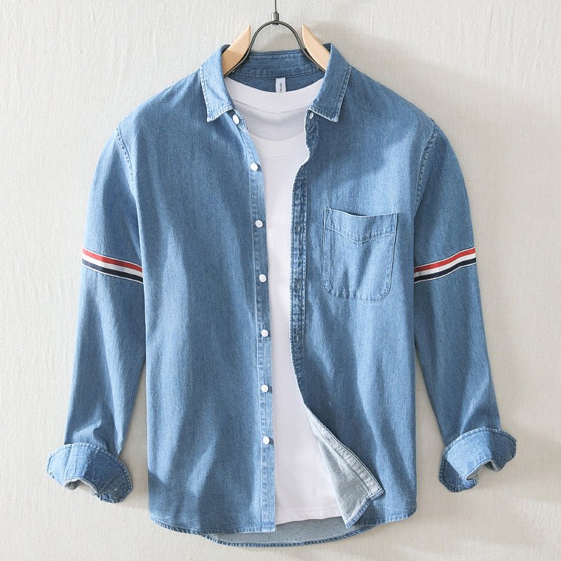 Lobus Minimal Spring Denim Shirt - Infinityloyal