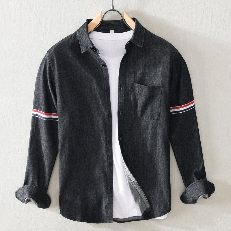 Lobus Minimal Spring Denim Shirt - Infinityloyal