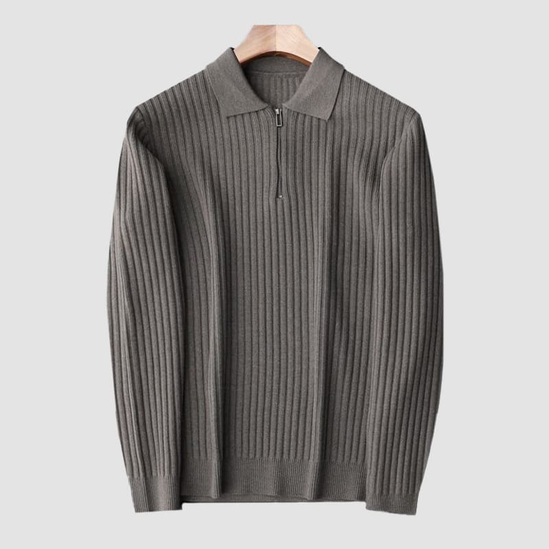Manhattan Long Sleeve Premium Polo - Infinityloyal