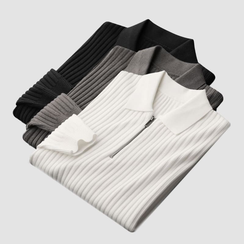 Manhattan Long Sleeve Premium Polo - Infinityloyal