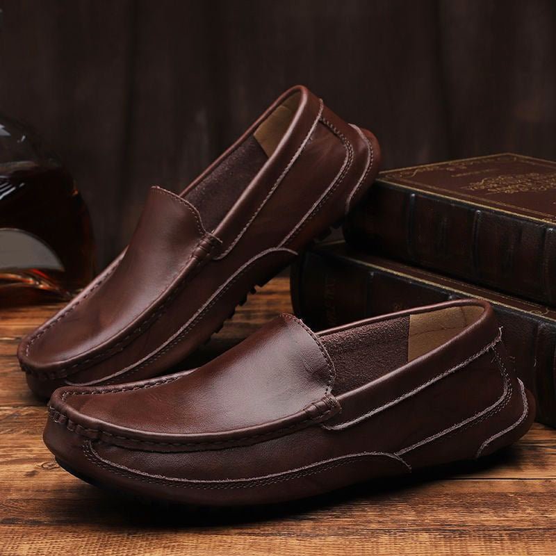 Masters Genuine Leather Loafers - Infinityloyal