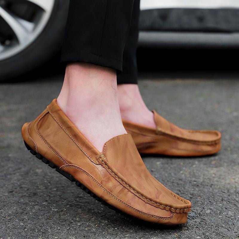 Masters Genuine Leather Loafers - Infinityloyal